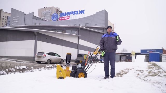 Колесный или гусеничный снегоуборщик? смотреть онлайн