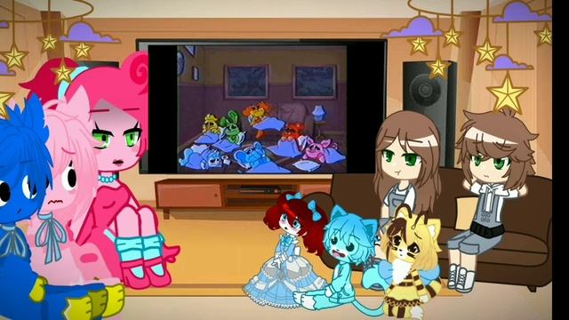 Poppy Playtime Reacts To “Smiling Critters Cartoon” // Реакция Poppy Playtime на Улыбающихся Зверей