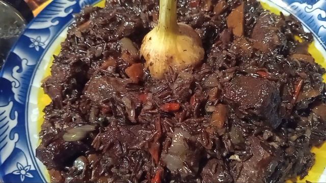 Плов из черного риса☺️👌🤘🫵👅🫦 #плов смотреть онлайн