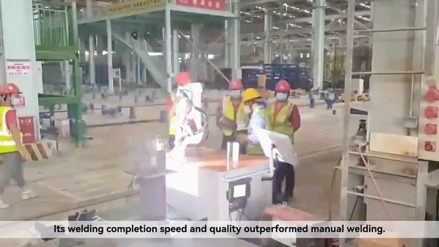 Пример роботизации сварки с моделью EC66 (Elite Robots) смотреть онлайн