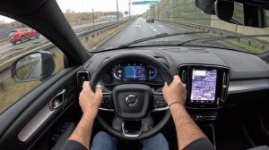 Volvo XC40 2025 (2.0 л. 163 л.с.) POV Test Drive