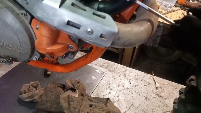 Ktm  механический натяжитель цепи