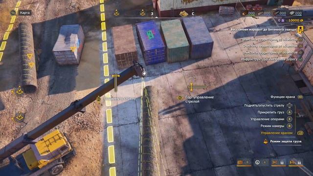 RoadCraft Demo. Расчистите путь. Запись#5. Тяжёлый кран. (PC) смотреть онлайн