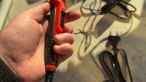 Паяльник для пайки пластика, мой первый опыт, ремонт э?