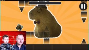 Капибара Геометри Даш: Бой с Мемами! GEOMETRY DASH 2 ДЕНИС И П?