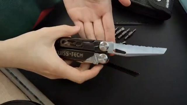 Мультитул Нож SWISS TECH 37 in 1 #edc Multitool Knife смотреть онлайн