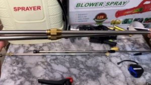 Телескопические штанги для опрыскивателя с латунной ?