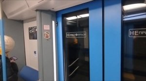 Новый поезд минского метро «Минск 2024», поездка // 15 ноя?
