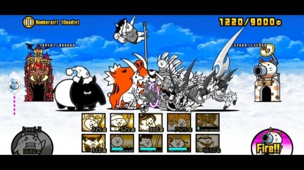 Прохождение уровня deeply dreaming the battle cats.