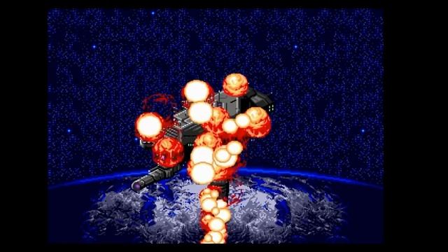 Концовка Легендарной игры - Contra (1994). №4