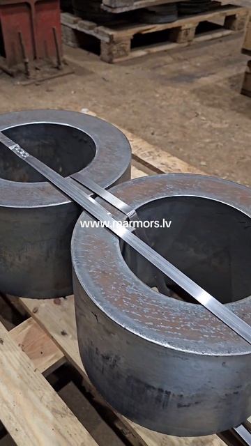 Вырезал ЭТО из стали толщиной с кирпич!! www.marmors.lv #прои? смотреть онлайн