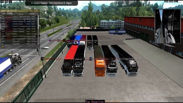 ETS2 MP - Конвой ВТК СибАвтоТранс "ЗАКАЗ МУЗЫКИ" (стрим) #148 смотреть онлайн