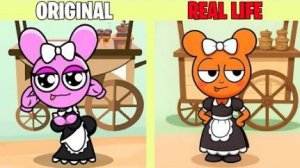 Лучшие ТикТок Incredibox Sprunki: Очарованные Pinki или Oren ｜ Оригинал vs Пушистые игрушки