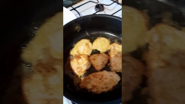 #отбивные/куриная грудка в яйце🤗