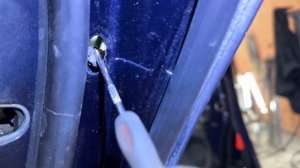 Как снять наружную ручку BMW Е 39