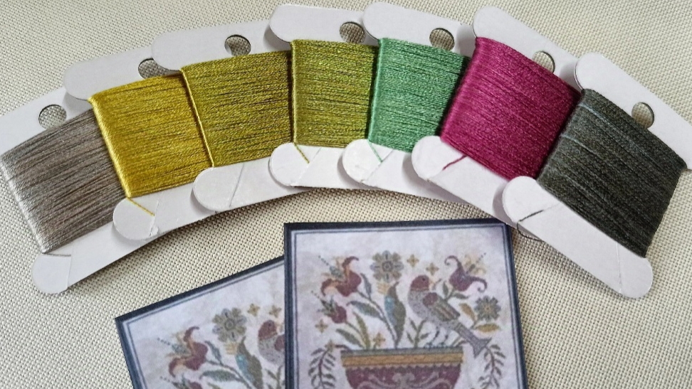 Мои очень старые вышивки и свежие покупки