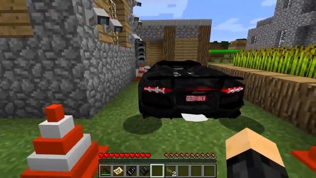 Я ОХРАНЯЮ МАШИНУ ЖИТЕЛЯ ОТ ВСЕХ В МАЙНКРАФТ | Компот Mine смотреть онлайн