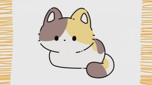 Как нарисовать кавайного кота | Легко