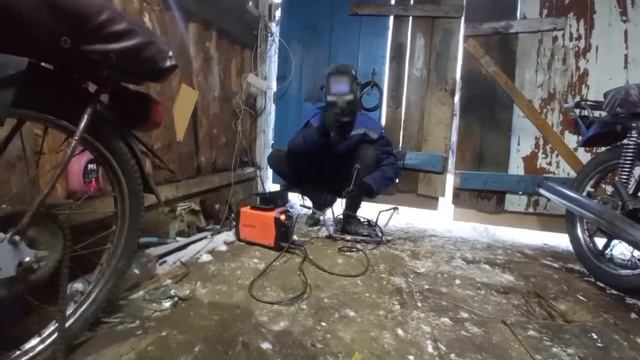 Делаем бензосани + учимся сварке.1 Часть