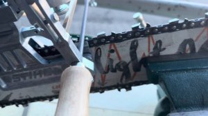 Обзор Stihl FG3 Ручной заточной станок для цепей#stihl #бензо