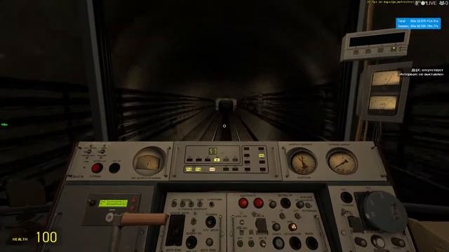 Garry's Mod - Metrostroi: составление расписания ночного следова смотреть онлайн