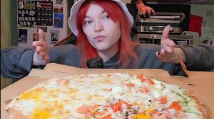 Мукбанг | ДоДо пицца Микс | Обжор Асмр