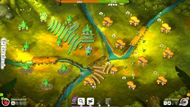 Грибная Битва || Mushroom Wars 2