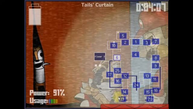 Five Nights at Sonic's: Maniac Mania | Survival Mode | Прохождение #1