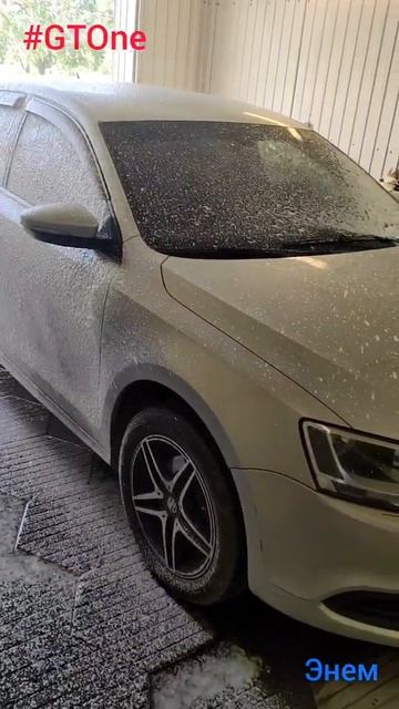 Мойка автомобиля автошампунем GT One Активная пена. Расх смотреть онлайн