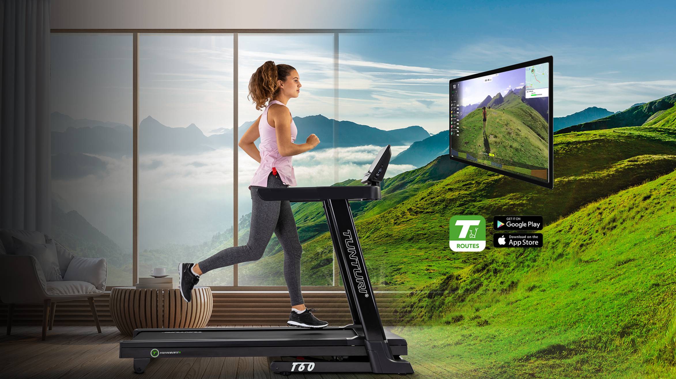БЕГОВАЯ ДОРОЖКА TUNTURI SIGNATURE T60