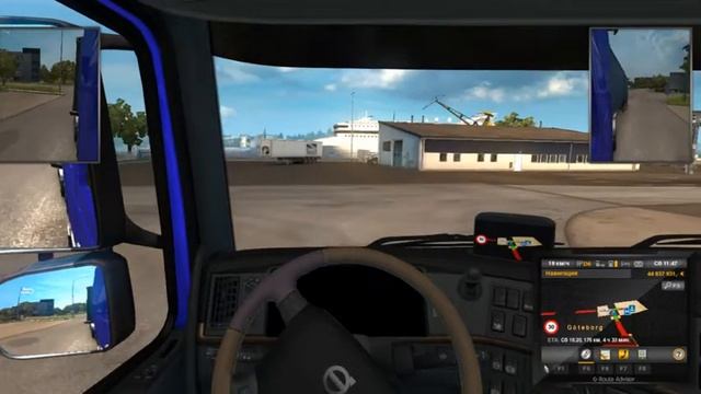 Играем в ETS2 ЧИСТЫЙ ПРОКАТ смотреть онлайн