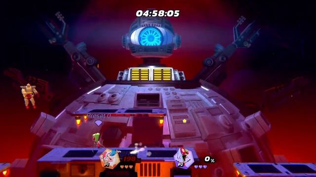 Nickelodeon All-Star Brawl FIREORION VS DEN БИТВА PS4 смотреть онлайн