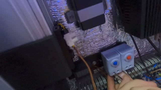 Замена термореле на сенсорном терминале V1 и V2