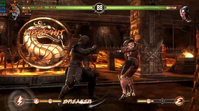 Mortal Kombat on HIGHT settings (on GPD WIN 2), на ВЫСОКИХ настройках (на GPD смотреть онлайн
