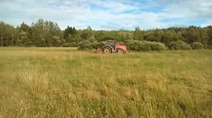 Косим траву на Мтз 3022 с косилкой КПР-9