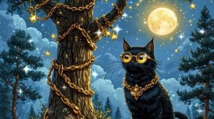 У Лукоморья дуб зелёный (нейросеть песня Пушкина)