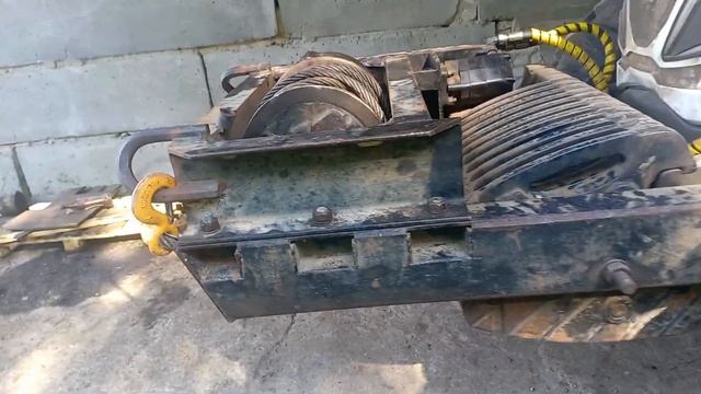 Лебёдка на тракторе Valtra T 194 смотреть онлайн