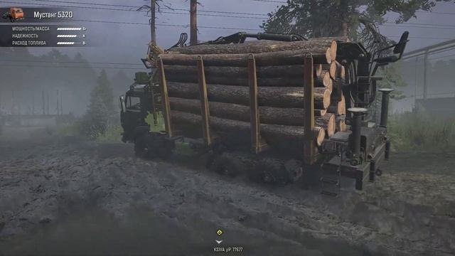 SnowRunner►#98 ТАЙМЫР/ПЕРЕВОЗКА БРЁВЕН В КАРЬЕР