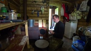 Ушли в тайгу! Вернулись в избу спустя 3 месяца! Что стало с избой!_ Рыбалка на хариуса.