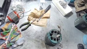 Как заменить якорь и статор на болгарке «Makita» 9069? Замен?