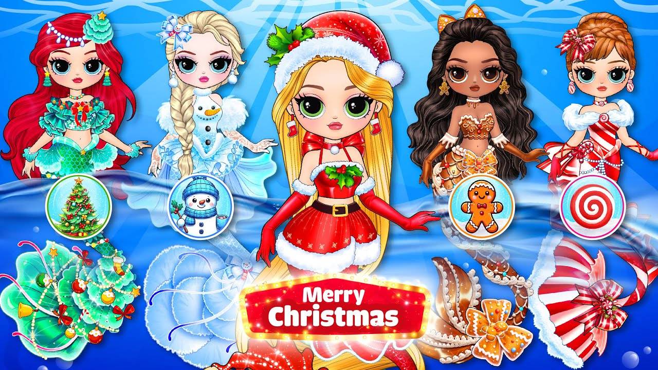 Мода русалки Что случилось с Божьей Коровкой, смогут ли принцессы Диснея спасти ее смотреть онлайн