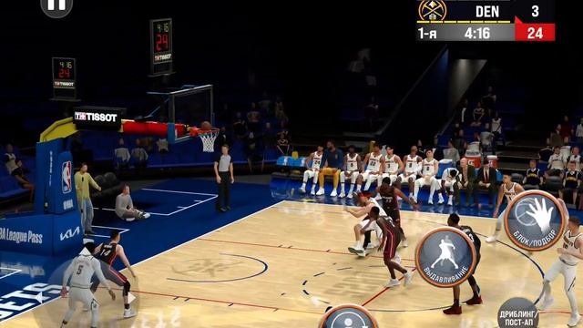 Крутой реалистичный баскетбол на iPad NBA 2k24 arcade edition смотреть онлайн