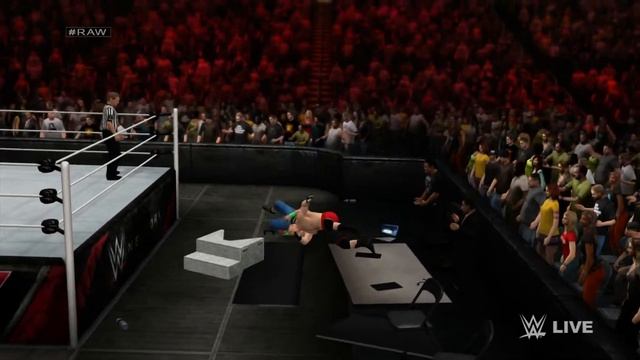 WWE 2K15 - John Cena Vs Brock Lesnar (Universe Mode) [walkthrough / прохождение #43]