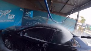 Розовая пена vs белая пена на мойках самообслуживания ?