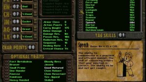 Fallout 2 Быстренько создаем персонаж