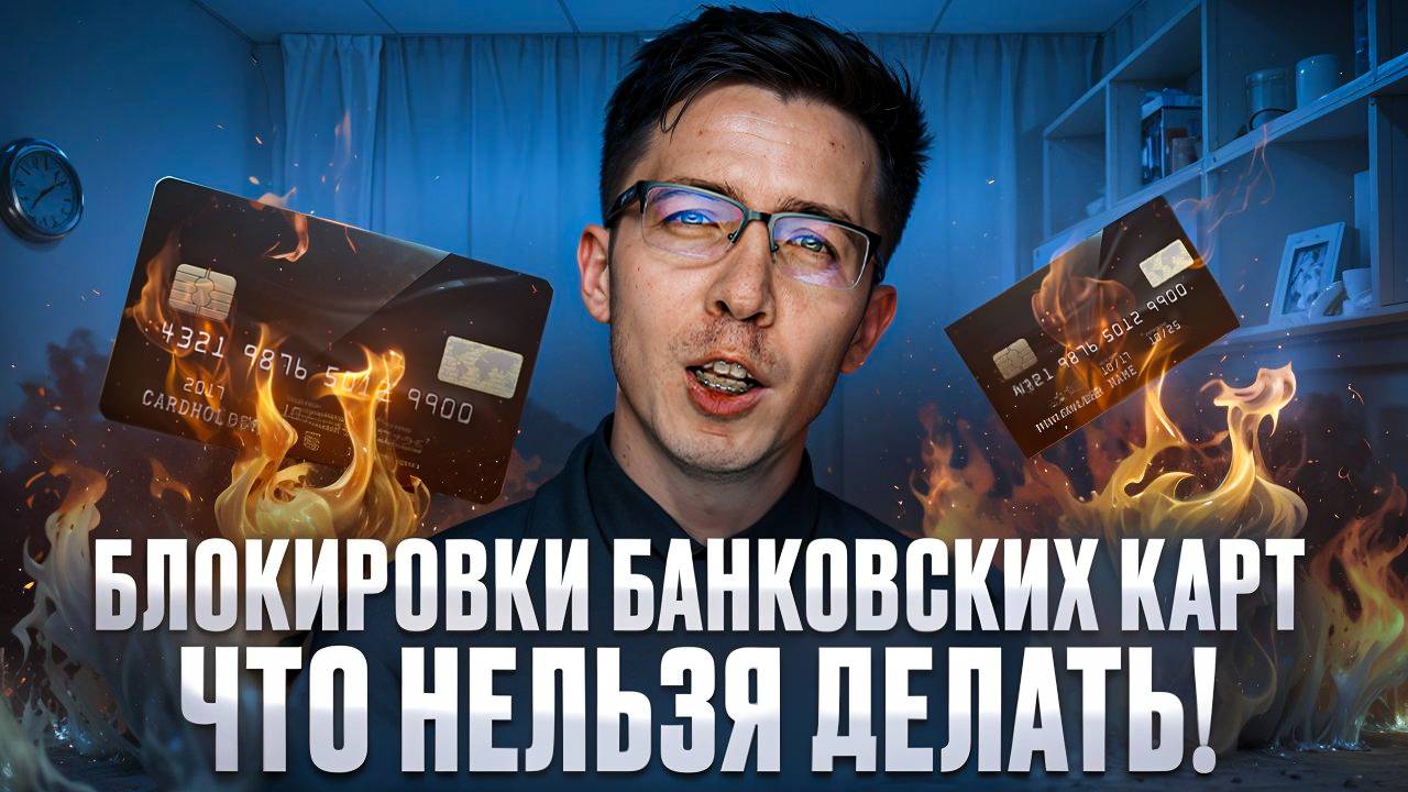 Твои ДЕНЬГИ под УГРОЗОЙ! Как избежать БЛОКИРОВКИ банковских карт смотреть онлайн
