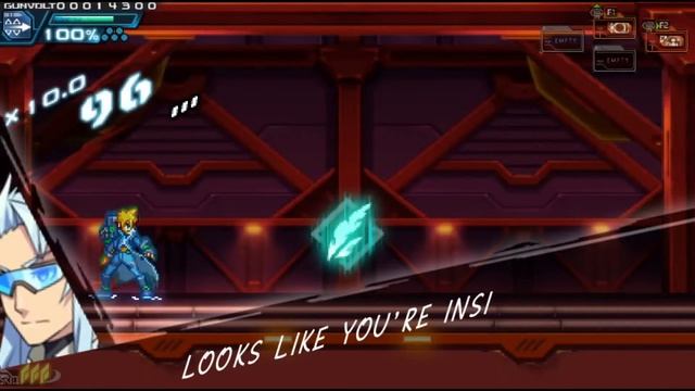Смешные моменты из прохождения Azure Striker Gunvolt (EP13 EX) смотреть онлайн