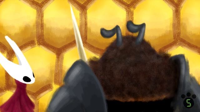 Кто научил Хорнет её техникам | Hollow Knight Animation смотреть онлайн