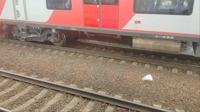 Двойной Электропоезд Ласточка ЭС2Г-025+ЭС2Г-024 Сообщением Тосно-Санкт-Петербург Отправление с Тосно смотреть онлайн