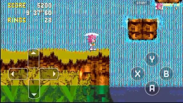 Прошла ад)Летсплей:№1 Sonic3 A.I.R But Amy Rose